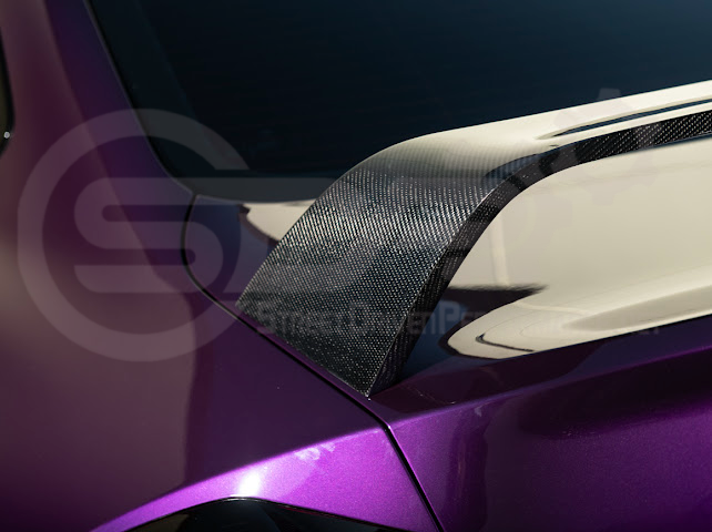 2023-UP BMW G87 M2 | M PERFORMANCE STYLE CARBON FIBER REAR HIGH WING SPOILER