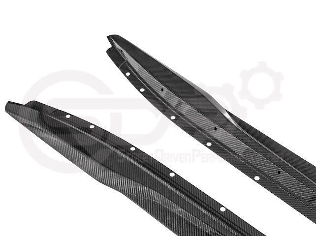 2023-UP CHEVROLET CORVETTE C8 Z06 & E-RAY | SDP PERFORMANCE TRACK STYLE CARBON FIBER SIDE SKIRTS ROCKER PANEL GROUND EFFECTS