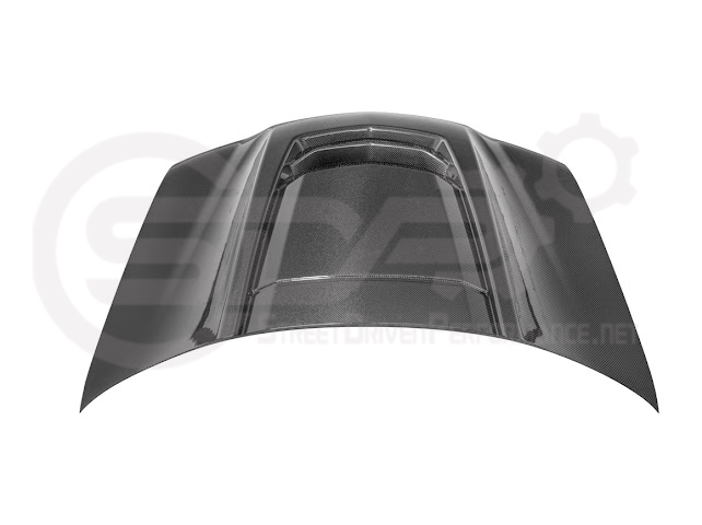 2008-2009 PONTIAC G8 CARBON FIBER ZR1 STYLE FRONT VENTED COWL HOOD