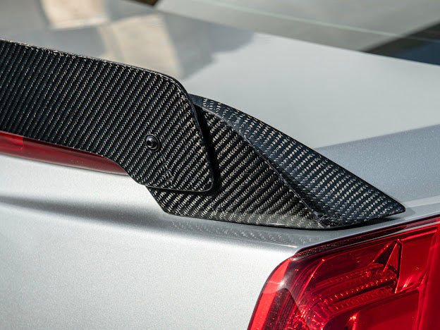 2016-2019 ATS-V Sedan  | Wickerbill Trunk Spoiler Wing Carbon Fiber
