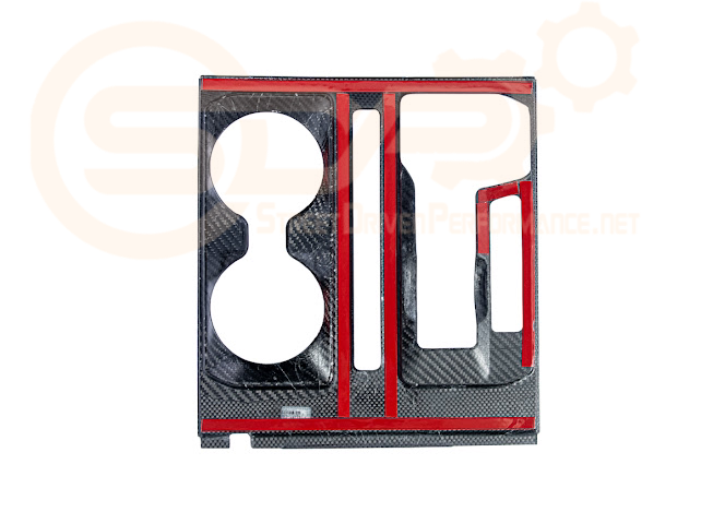 2021-UP FORD F-150 | FACTORY STYLE CARBON FIBER CENTER CONTROL GEAR SHIFT PANEL COVER