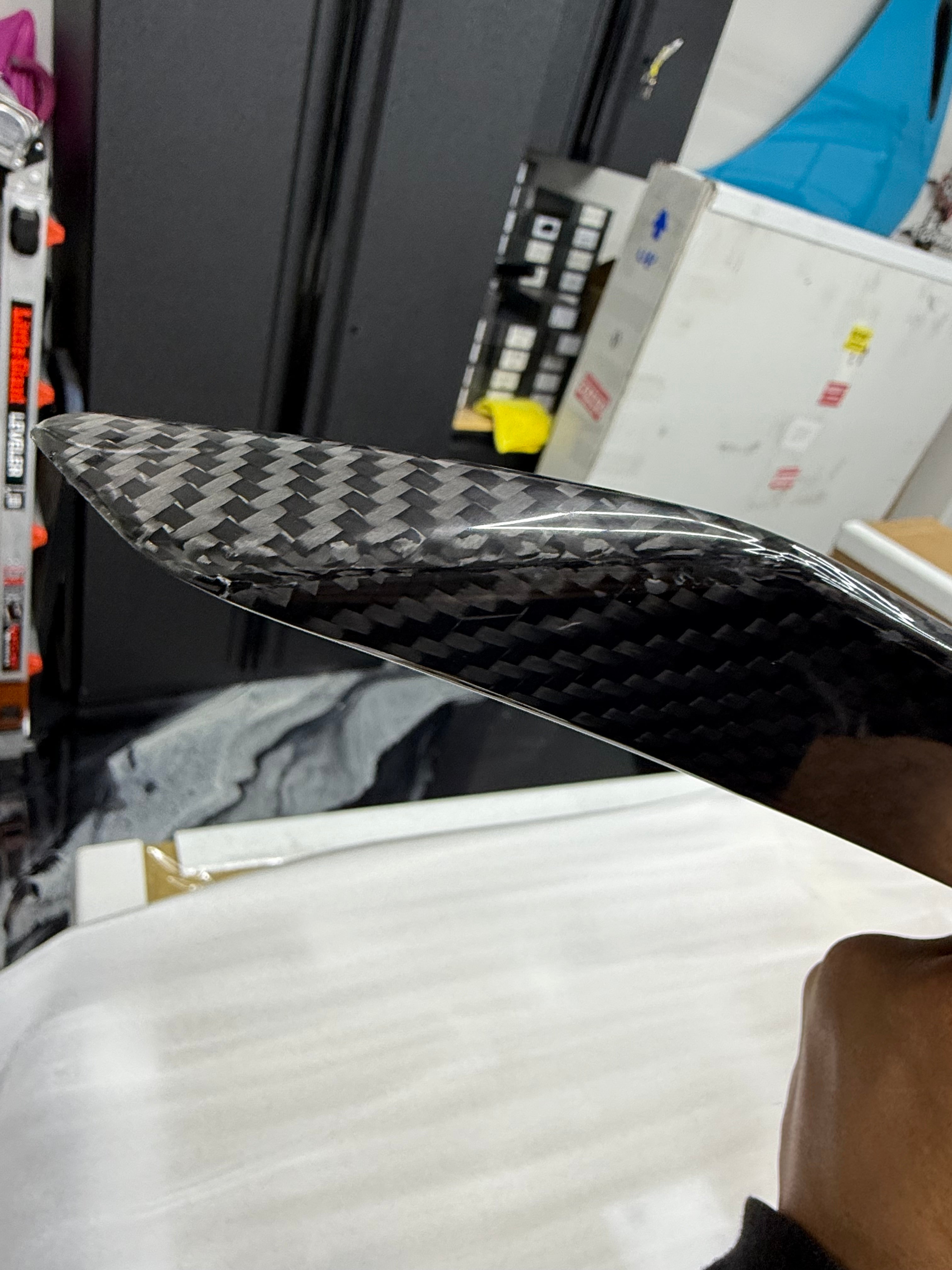 *BLEMISHED-DISCOUNTED* 2019 CHEVROLET CORVETTE C7 ZR1 CARBON FIBER REAR LID BASE SPOILER / WING