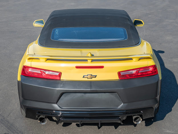 2016-2018 CAMARO ZL1 PACKAGE REAR BUMPER COVER REPLACEMENT & DIFFUSER