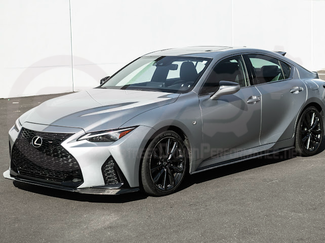 2021-UP LEXUS IS300, IS350, IS500 | JDM NOVEL STYLE SIDE SKIRTS ROCKER PANEL EXTENSIONS  GROUND EFFECTS