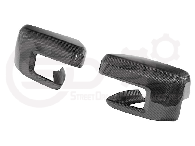 2022-UP FORD F-150 LIGHTNING | FACTORY STYLE CARBON FIBER SIDE MIRROR CAP COVERS (PAIR)