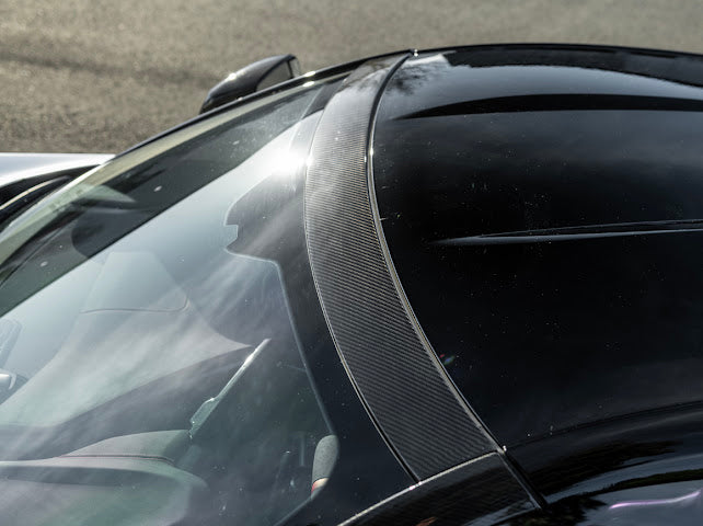 2020-UP CORVETTE C8 WINDSHIELD UPPER MOLDING TRIM SURROUNDING