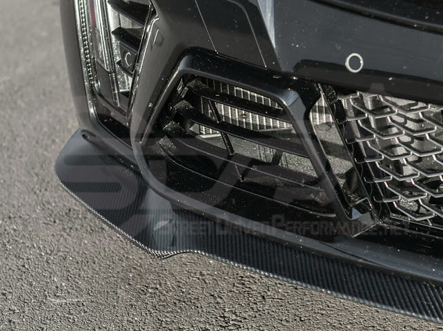 2022-PRESENT CADILLAC CT5-V BLACKWING SEDAN | FACTORY STYLE CARBON FIBER FRONT LIP SPLITTER GROUND EFFECTS