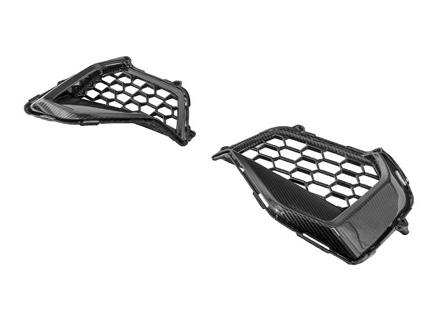 2024-Up Mustang GT S650 | CARBON FIBER Front Side Grille Insert Replacement Pair