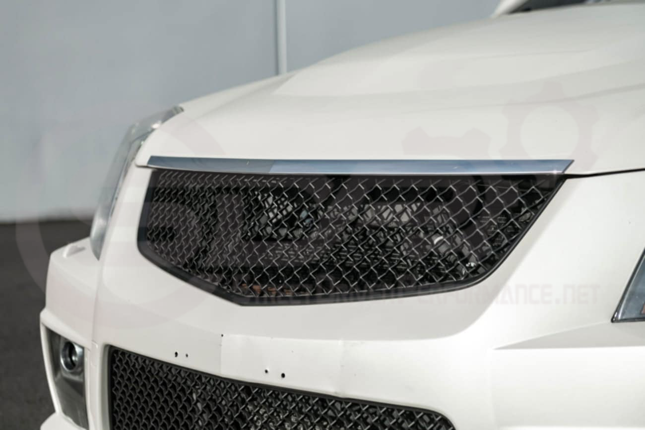 2009-2015 CTS-V V2 -  Black front grilles set (blank no emblem)