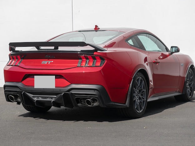 2024-Up Ford Mustang S650 | GT Style Rear Trunk Wing Wickerbill Spoiler