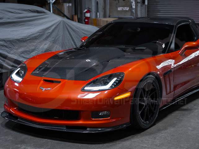 2005-2013 Chevrolet Corvette C6 | Amber Light LED Side Fender Markers Pair (Front and / or Rear) {Clear, Amber, Red, or Smoke Lenses}