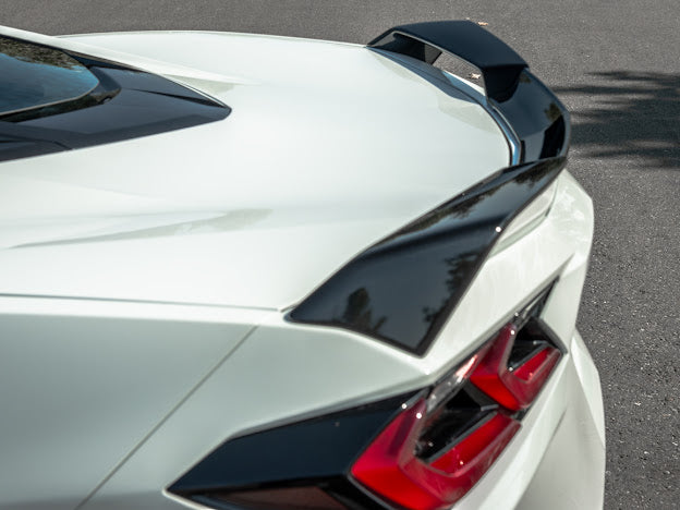 2020+ CHEVROLET CORVETTE C8 STINGRAY & Z51 | WICKERBILL REAR TRUNK SPOILER WING