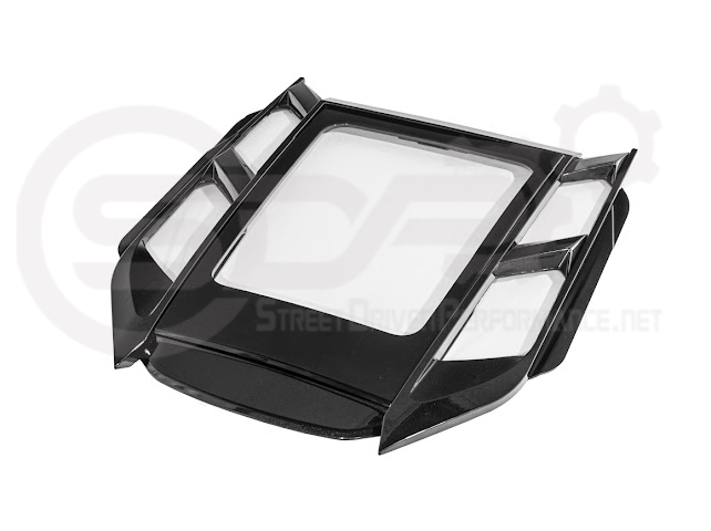 2020-UP CORVETTE C8 CONVERTIBLE | REAR HATCH UPPER HTC TONNEAU WINDOW INSERTS