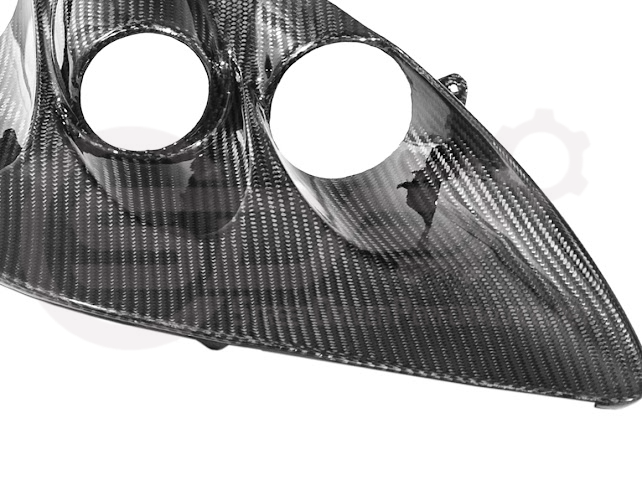 2005-2013 CHEVROLET CORVETTE C6 | FACTORY OEM STYLE CARBON FIBER  HEADLIGHTS HOUSING REPLACEMENT