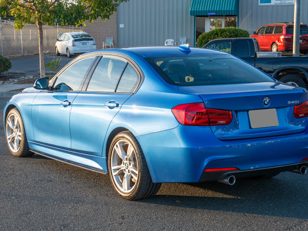 2012-2018 BMW F30 / F31 3-Series | M-Sport EXTENDED Style CARBON FIBER Side Skirts Rocker Panel Ground Effects