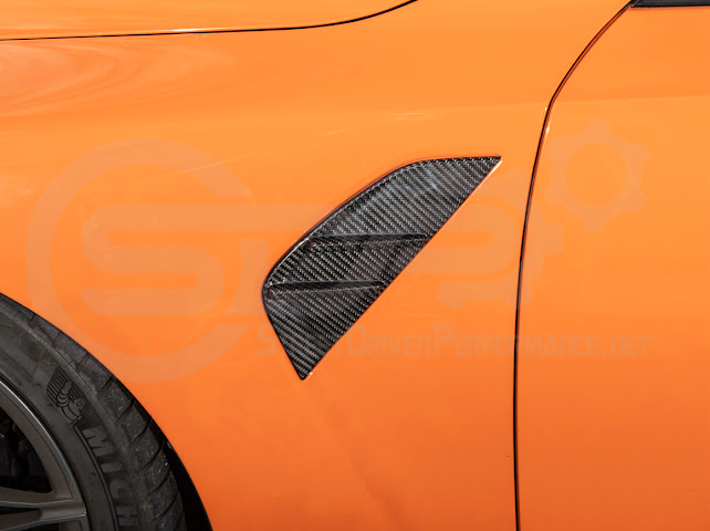 2021-UP BMW G80 M3 | FACTORY REPLACEMENT CARBON FIBER SIDE FENDER VENT COVERS REPLACEMENT PAIR