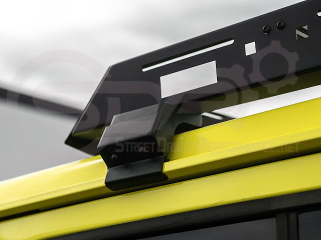 2018-UP JEEP WRANGLER JL & 2020-PRESENT JEEP GLADIATOR JT | CARBON STEEL BLACK TOP ROOF CARGO RACK (FULL & HALF LENGTH)