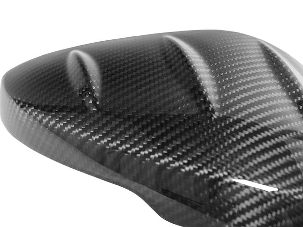 2023+ Acura Integra & 2022+ Honda Civic | JDM Mugen Style CARBON FIBER Side Mirror Covers Cap Replacement Clip-On (Pair)