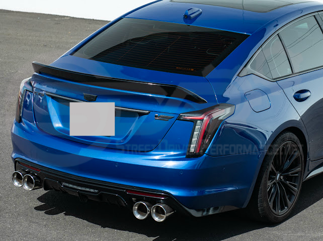 2020-Present Cadillac CT5 Sport / CT5-V / CT5-V Blackwing | Blackwing Style Rear Trunk Spoiler Wing