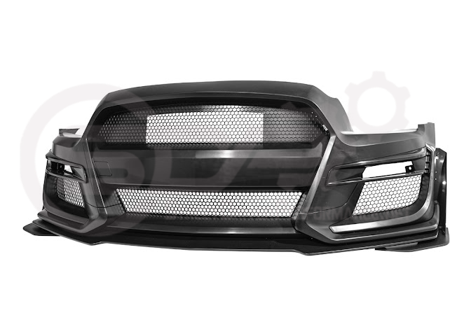 2010-2014 FORD MUSTANG | S550 GT500 STYLE FRONT BUMPER REPLACEMENT