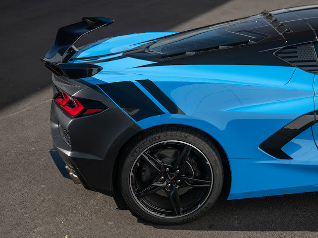 2020-PRESENT CORVETTE C8 STINGRAY & Z51 | Z06 CONVERSION REAR BUMPER & SPOILER KIT