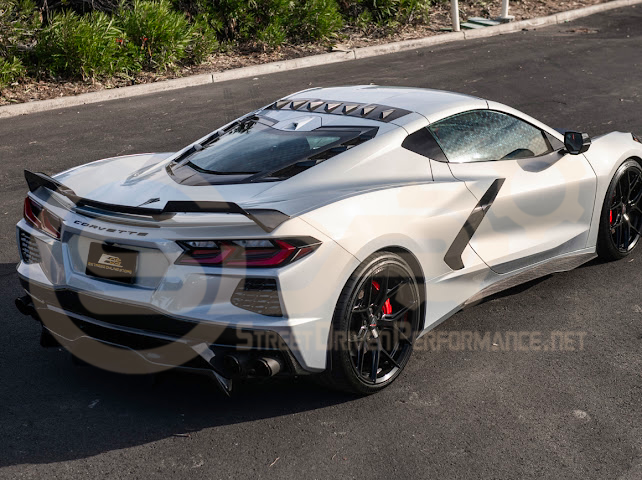 2020+ CHEVROLET CORVETTE C8 STINGRAY | Z06 PACKAGE SIDE SKIRTS ROCKER PANELS GROUND EFFECTS