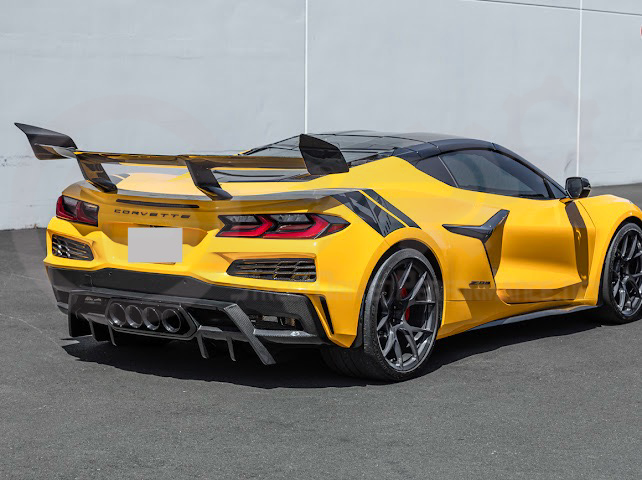 2023-UP CORVETTE C8 Z06 | ZR1 STYLE REAR WING SPOILER