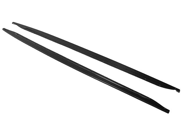 2021-Up BMW G82 G83 M4 M-Performance Extended Style | CARBON FIBER *ADD-ON* Side Skirts Extension Rocker Panel Ground Effects