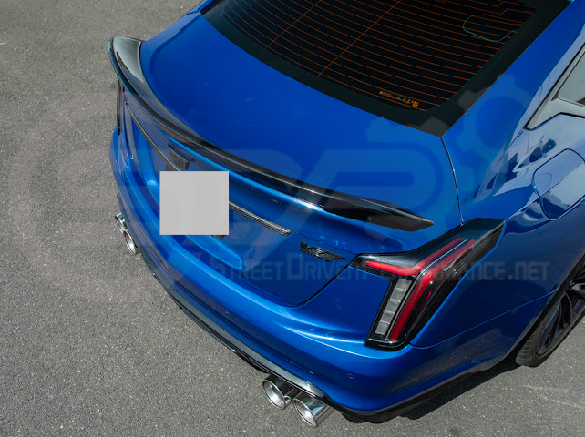 2020-Present Cadillac CT5 Sport / CT5-V / CT5-V Blackwing | Blackwing Style Rear Trunk Spoiler Wing
