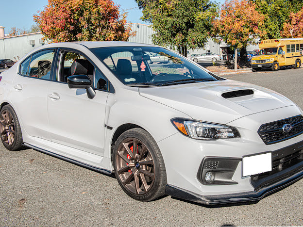 2015-2021 SUBARU WRX / STI “COMPETITION SPORT” STYLE SIDE SKIRTS ROCKER PANEL GROUND EFFECTS