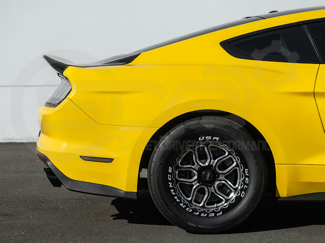 2015-2023 FORD MUSTANG | SUPER SNAKE STYLE REPLACEMENT REAR TRUNK LID WITH INTEGRATED SPOILER
