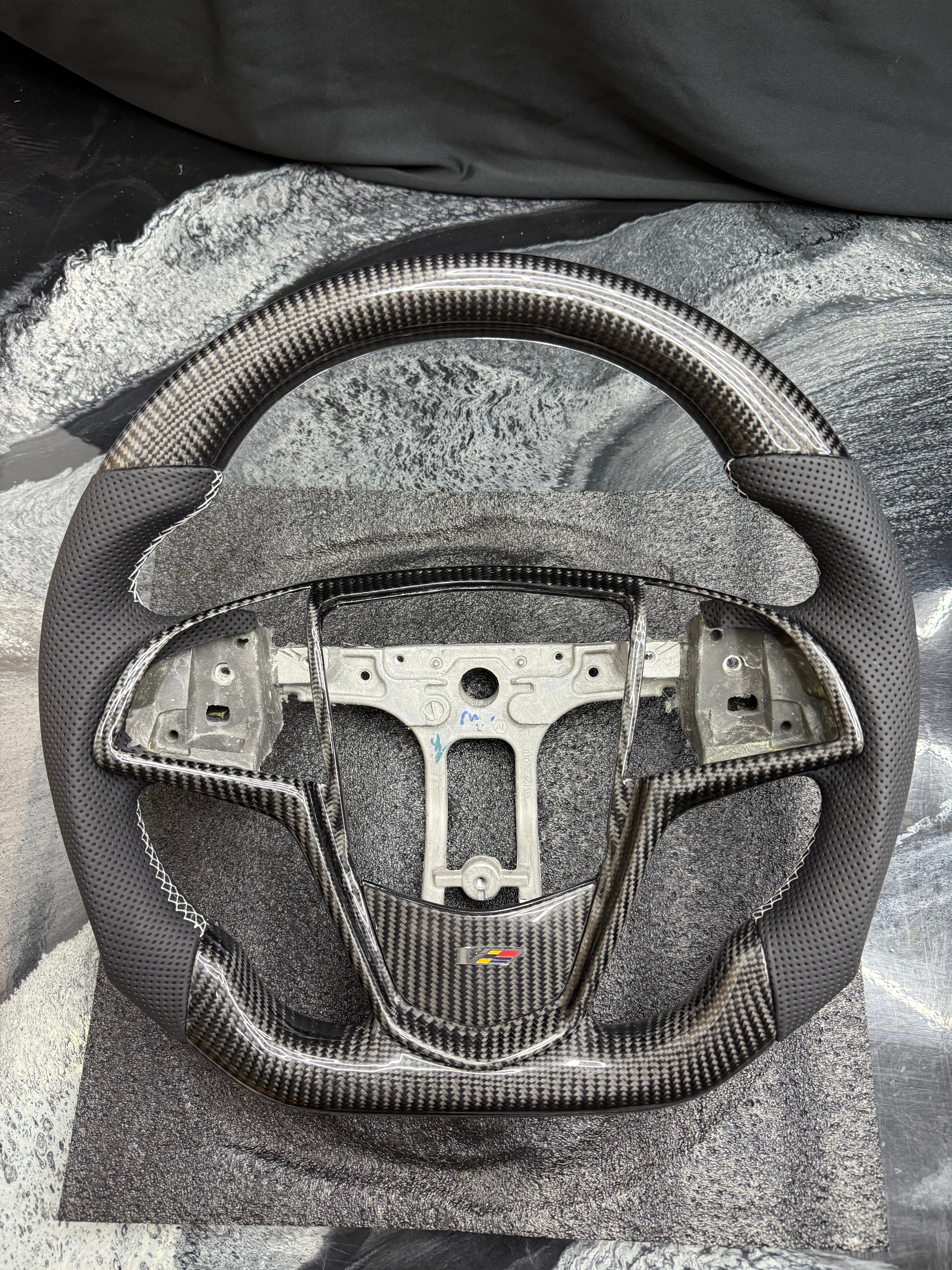 2014 - 2019 CADILLAC CTS, CTS-V "V3" & 2013-2019 ATS, ATS-V | Carbon Fiber Steering Wheels (IN STOCK NO WAIT TIMES)