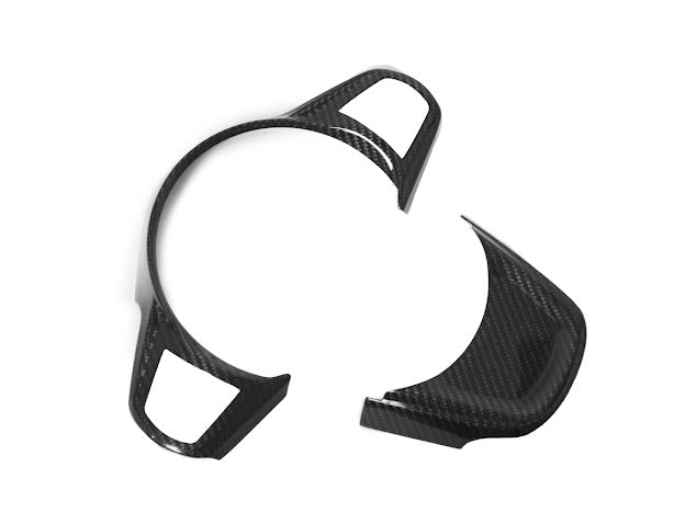 2020-Up Toyota GR Supra A90 A91 |JDM CARBON FIBER Steering Wheel Button Trim Cover