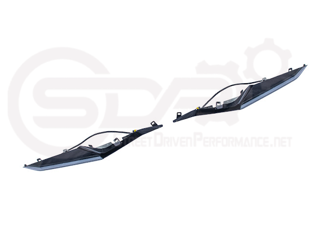 2023+ CHEVROLET CORVETTE C8 Z06 | SEQUENTIAL LED DRL LIGHT BAR BEZEL INSERT