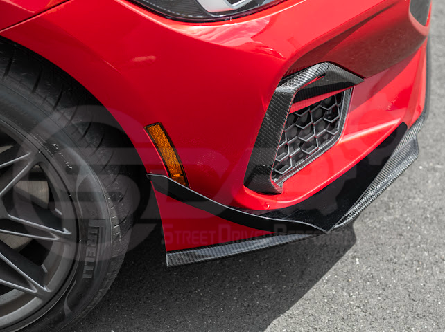 2024-UP MUSTANG S650 GT | FRONT SPLITTER LIP GROUND EFFECTS CANARDS PAIR