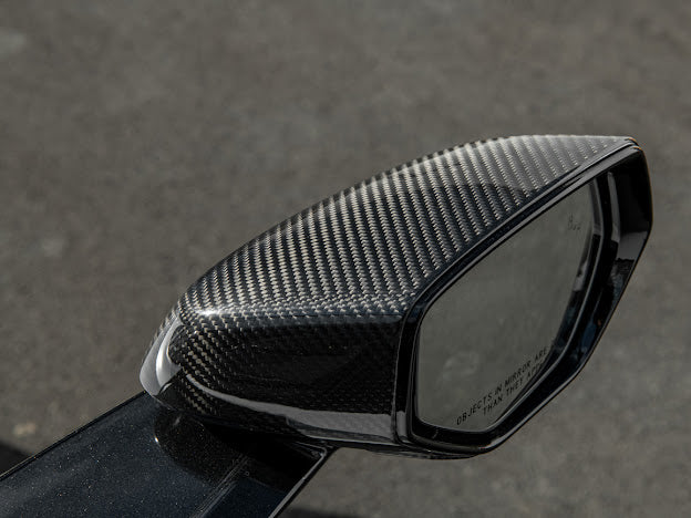 2020+ CORVETTE C8 CARBON FIBER REPLACEMENT MIRROR COVERS PAIR