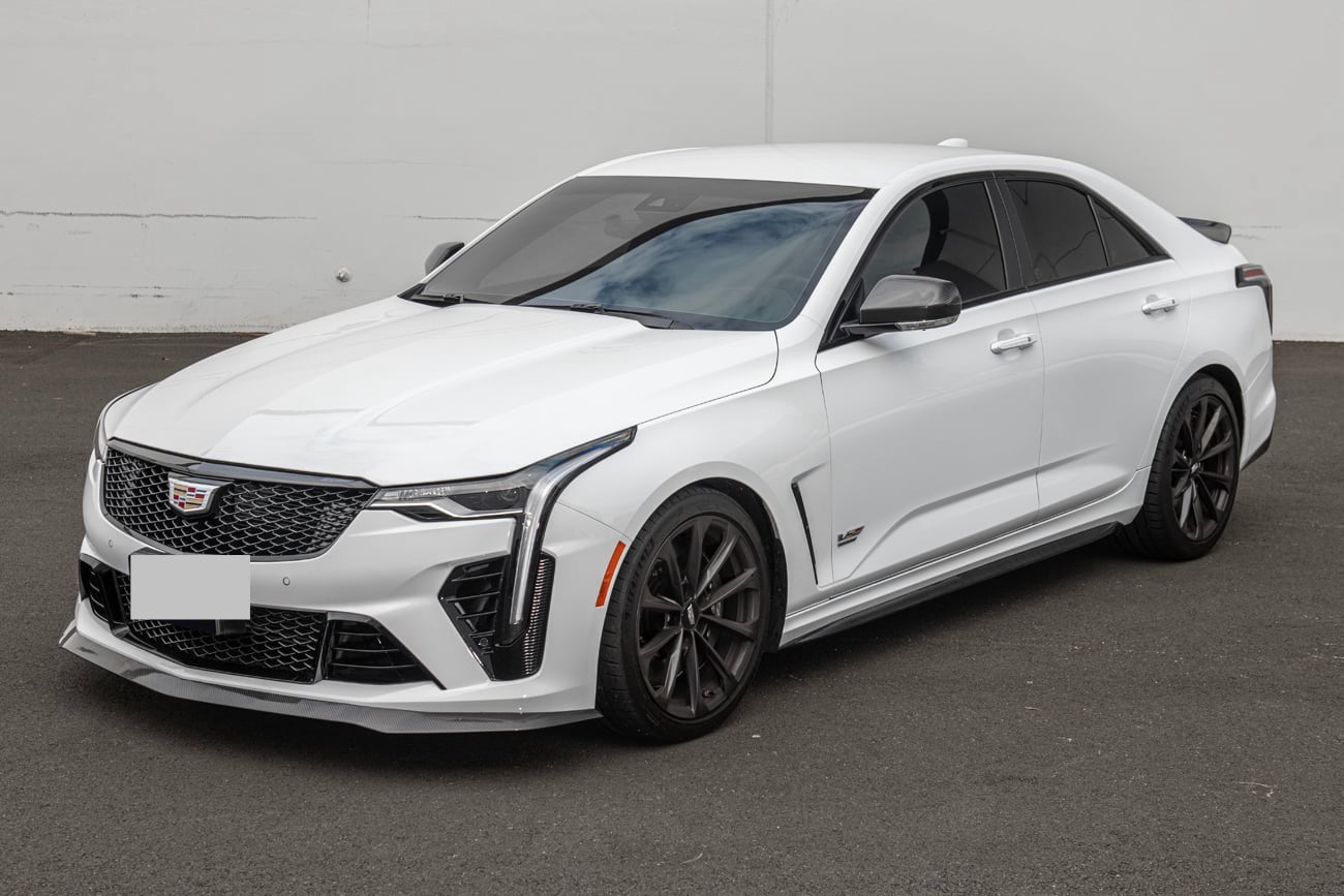 2020+ Cadillac CT4 / CT4-V / CT4-V Blackwing | Carbon Fiber Side Skirts Rocker Panels Ground Effects