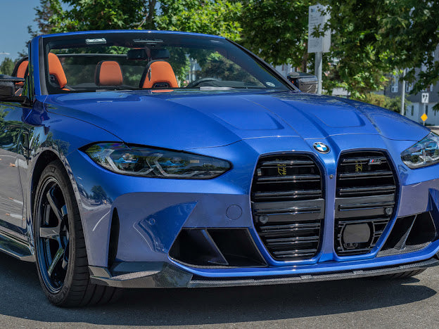 2021-UP BMW G80 M3 & G82 / G83 M4 | M-Performance Carbon Fiber 3-Piece Front Lip Splitter Ground Effects