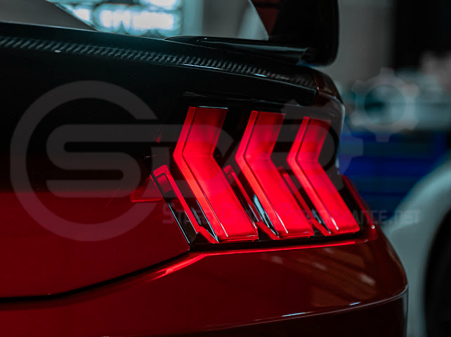 2024-Up Ford Mustang S650 | EURO Style Sequential Signal LED Clear Lenses Rear Taillights Pair