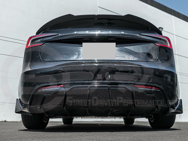 2024-UP TESLA MODEL 3 TRACK STYLE REAR TRUNK WING SPOILER