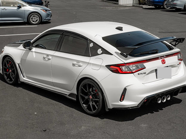 2022-UP HONDA CIVIC TYPE R | JDM STYLE CARBON FIBER SIDE SKIRTS ROCKER PANELS GROUND EFFECTS