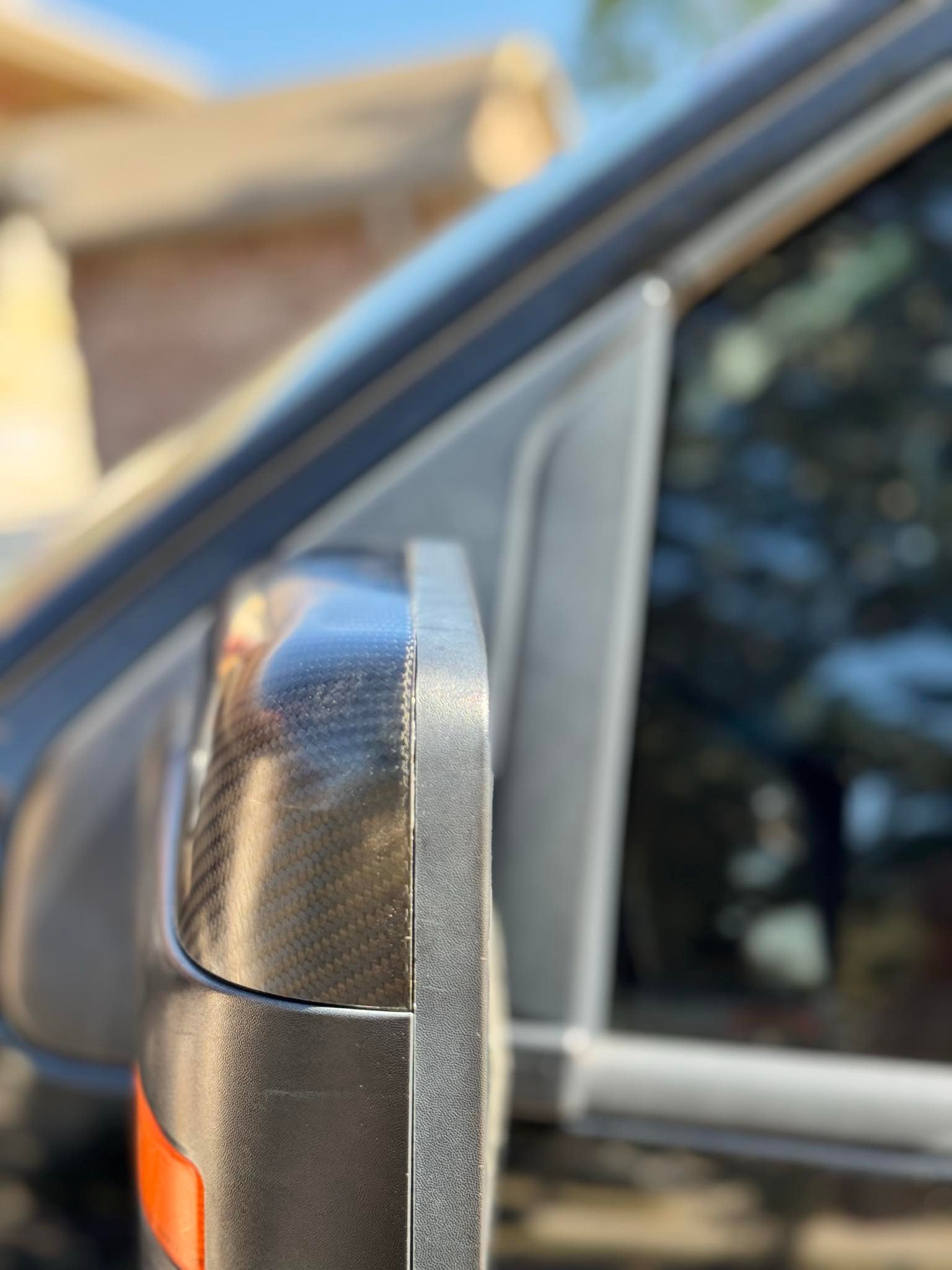 2009-2014 Ford F-150 Raptor SVT | Factory Style Carbon Fiber Mirror Covers Replacement