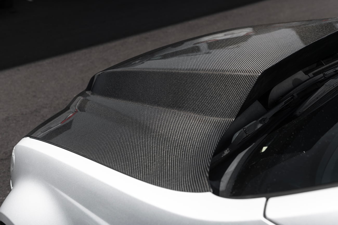 2008-2009 PONTIAC G8 CARBON FIBER FRONT COWL HOOD