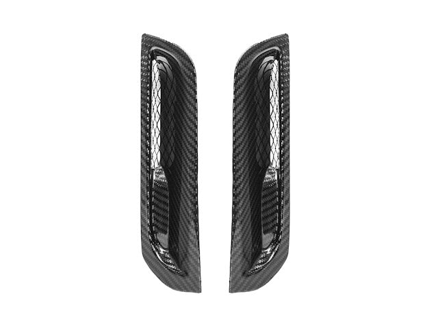 2023-UP TOYOTA GR COROLLA | FACTORY STYLE CARBON FIBER FRONT BUMPER SIDE VENT REPLACEMENT (PAIR)