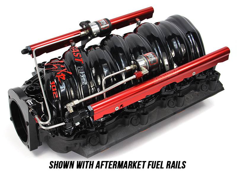 Nitrous Outlet GM 102mm Fast Intake Hard-line Plate System  - After Market Fuel Rails/ Fuel Hard-line Requires Fabrication...