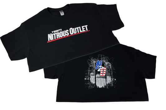 Nitrous Outlet Made in America T-Shirt - Black/Large
