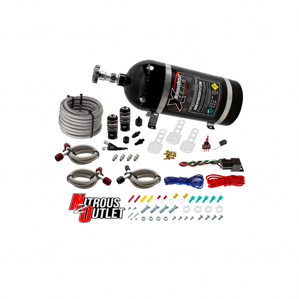 X-Series Ford 1999-2004 5.4L Lightning EFI Single Nozzle System - Gas/E85 (5-55psi)(35-200HP)