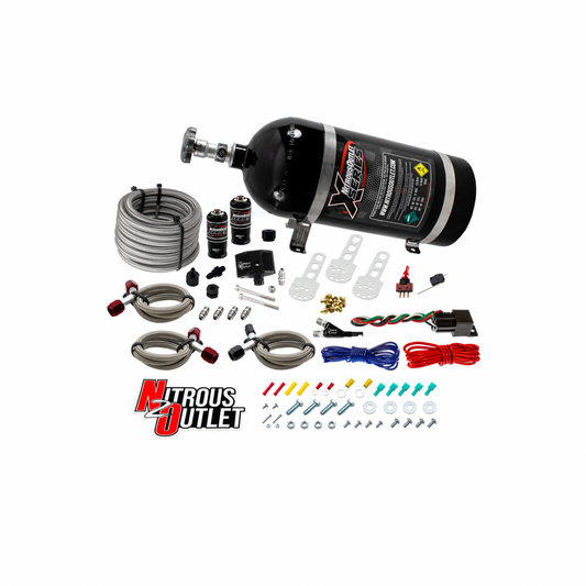 X-Series Ford 2005-2010 Mustang GT4.6L 3V EFI Single Nozzle System - Gas/E85 (5-55psi)(35-200HP)