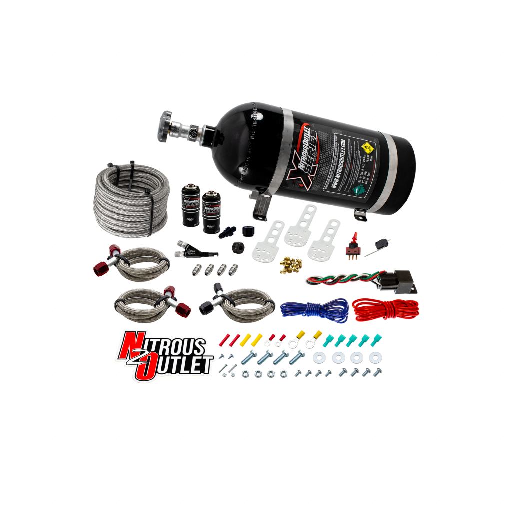 X-Series GM 2010-2020 V6 Camaro EFI Single Nozzle System - Gas/E85 (5-55psi)(35-200HP)