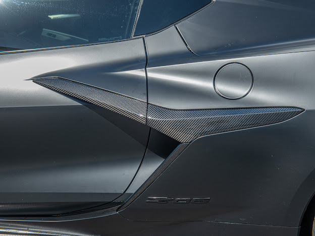 2023+ CORVETTE C8 E-RAY / Z06 | CARBON FIBER DOOR SCOOP